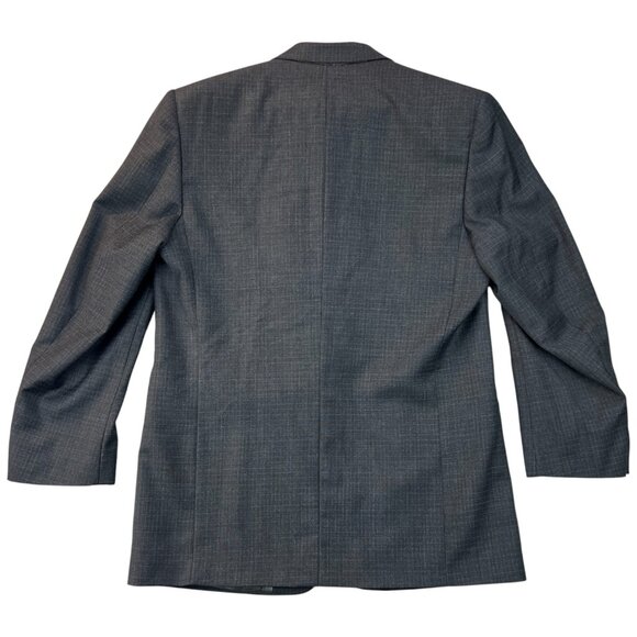 Vintage Bill Kaiserman Mens Blazer Micro Check Super 110 Worsted Wool Jacket 41R - Picture 4 of 16